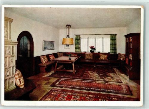 Berchtesgaden Obersalzberg Berghof Haus Wachenfeld Wohnzimmer Nr. 468