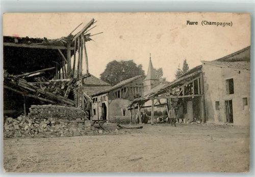 Aure 1917 Feldpost WKK I