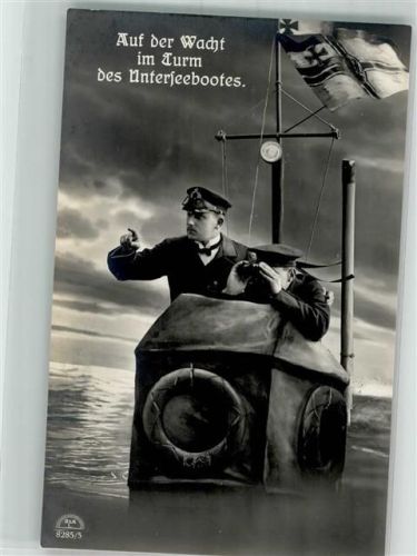 Auf der Wacht im Turm Verlag Erkal Serie 8285/5 WK I