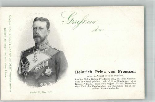 1900 Prinz Heinrich Das Grosse Jahrhundert Serie R Nr. 601