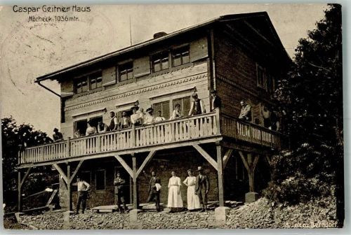 Furth 1910 Caspar Geitner Haus Schutzhaus Hocheck