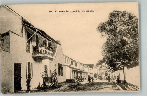 Jakarta 1907 Makasar Chinesische Straße