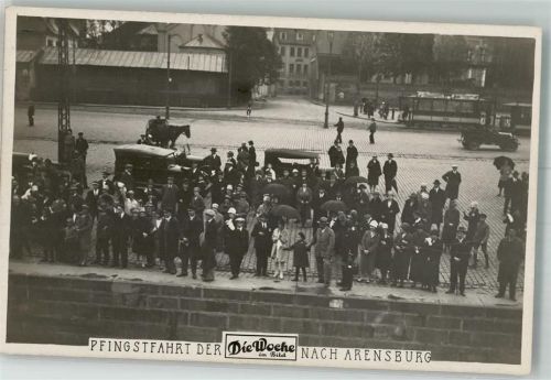 Arensburg Pfingstfahrt der Die Woche im Bild Oldtimer Straßenbahn