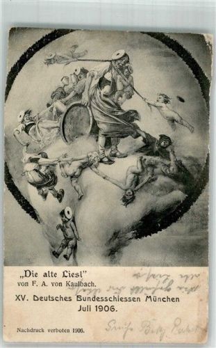München 1906 Die alte Liersl von Kaulbach, H.