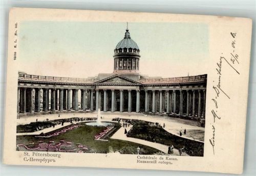 St. Petersburg 1903 Kathedrale de Kasan