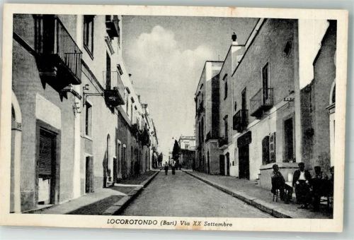 Locorotondo Straße Via XX Settembre