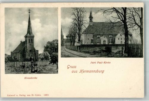 Hermannsburg Petri Paul-Kirche Kreuzkirche