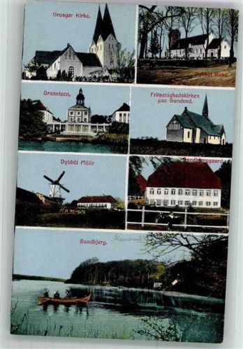 Apenrade Windmühle Dybböl Kirche Sundved