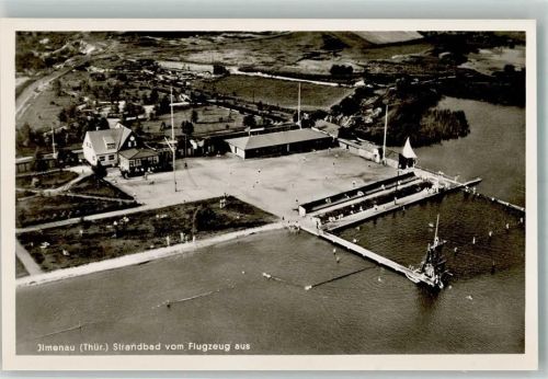 Ilmenau Fliegeraufnahme Ilmenau Schwimmbad