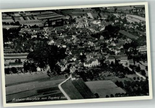 Arzheim 1939 Fliegeraufnahme