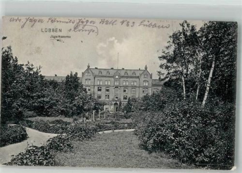 Lübben 1909 Jäger- Kaserne