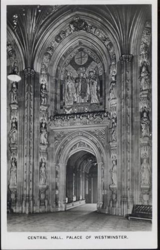 um 1940 London, Westminster, Zentral Halle, England