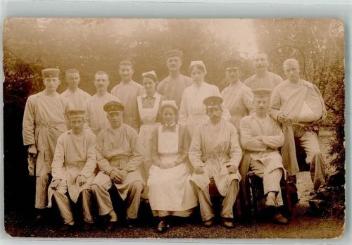 Braunfels 1916 Uniform Feldpost WK I Vereinslazarett