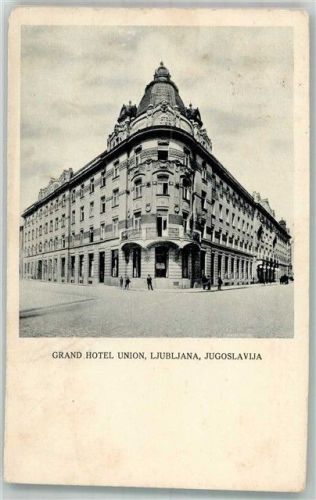 Ljubljana 1936 Grand Hotel Union