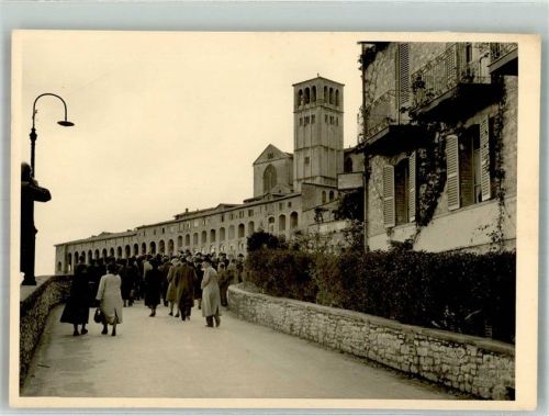Assisi Baslika San Francesco Ort handschriftlich