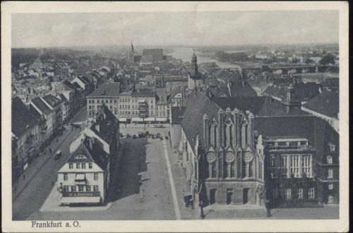 um 1920/30 Frankfurt a.d. Oder, Ansicht, Dom,E. Rubin & Co.