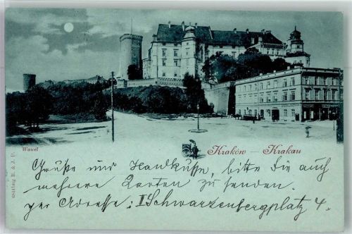Krakau 1897 Adelskorrespondens