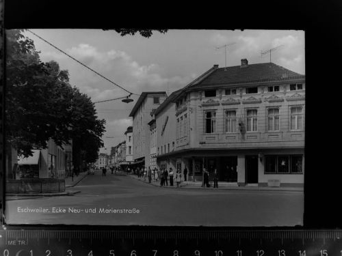 Eschweiler Ecke Neu u. Marienstrasse