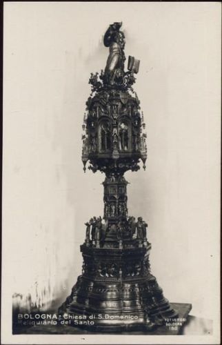 um 1930 - Bologna, Reliquie von Santo,Fot. Vettori