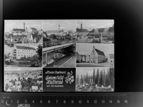 Geisenfeld Ältester Hopfenort Hallertau seit 736 Hopfenbau