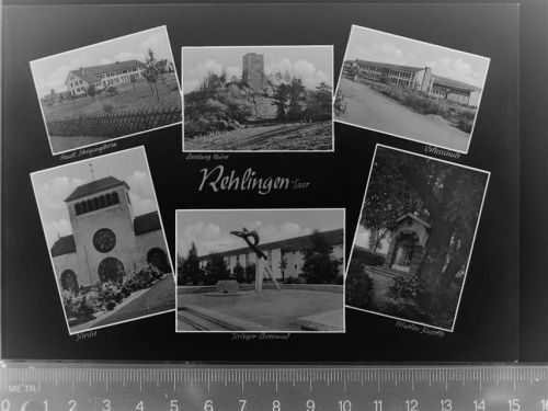 Rehlingen-Siersburg Mehrfachbildkarte