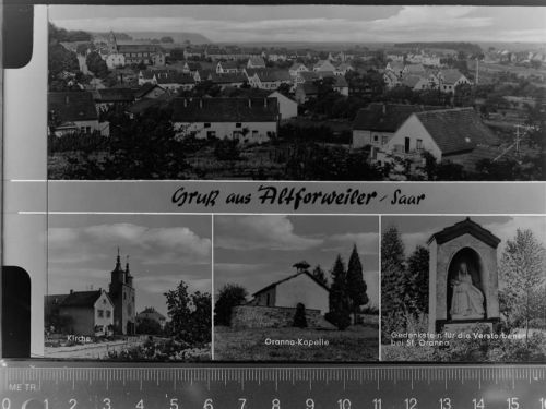 Altforweiler Mehrfachbildkarte