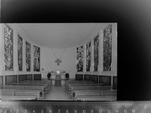 59602 W4784 Rüthen GLASNEGATIV Kirche
