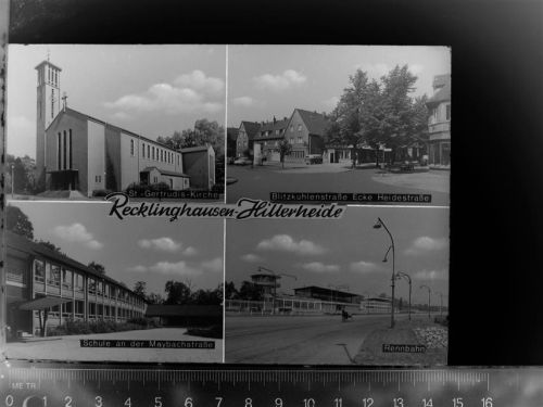 Recklinghausen Mehrfachbildkarte