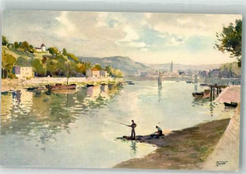Lyon la Saone Angler