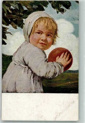 Kind mit Ball G. Hirth`s Verlag Serie VI 3. Jugend Postkarte