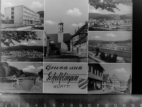 Schelklingen Mehrfachbildkarte