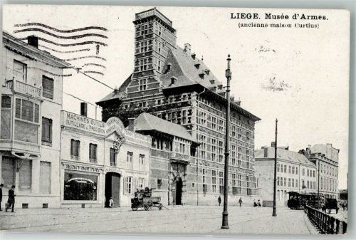 Liege 1916 Armee. Museum Feldpost WK I Landst.Inf.Bat. Straubing