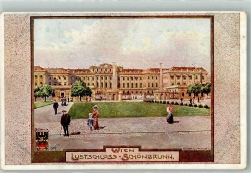 Wien Schloss Schönbrunn sign. Moser, R. Südmark-Verein