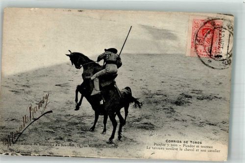 Tracht Corrida de Toros Marke Bildseitig