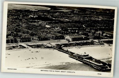 Norfolk Fliegeraufnahme Britannia Pier Great Yarmouth