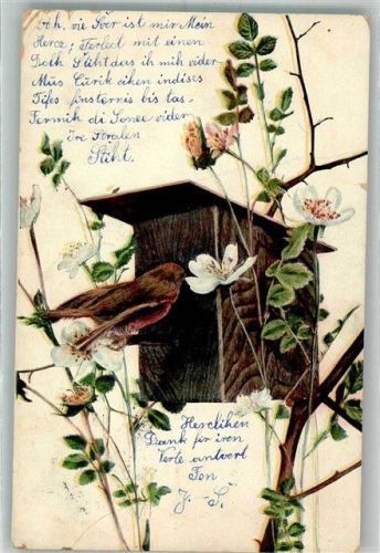 1904 Vogelhaus T.E.L. Serie 867