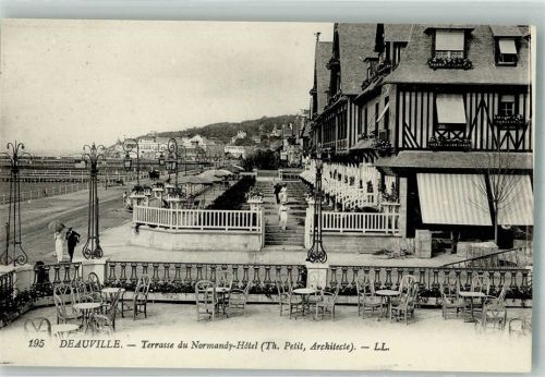 Deauville Gasthaus Terrasse du Normandy- Hotel
