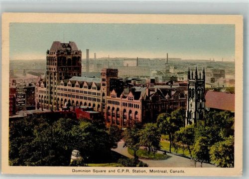 Montreal 1941 Bahnhof Dominion Square