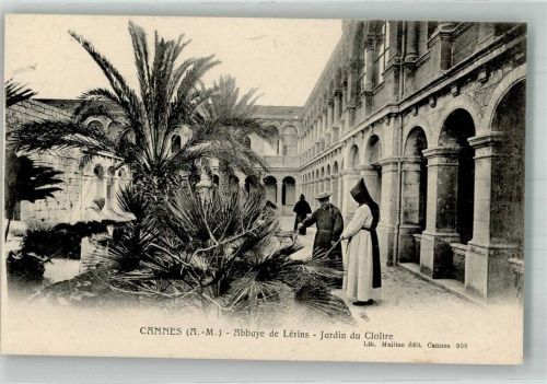 Cannes Abbaye de Lérins Jardin du Clotre