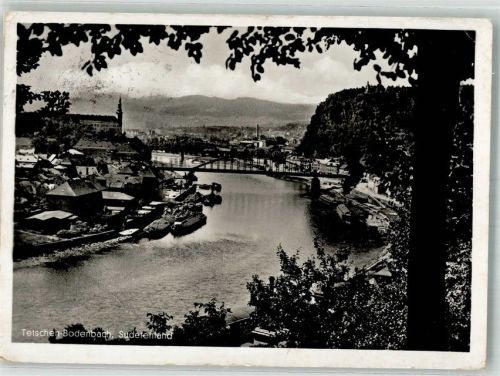 Decin 1934 Elbe