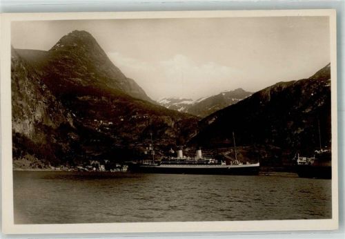 Geiranger Merok Dampfschiff