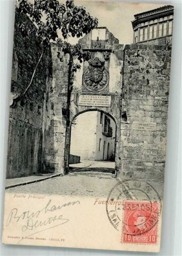Fuenterrabia 1905 Puerta Principal Marke bildseitig