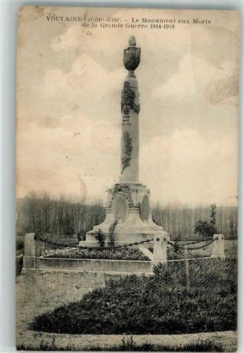 Voulaines-les-Templiers 1931 Kriegerdenkmal 1914-1918