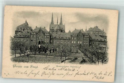Steijl 1901 Missionshaus Kirche
