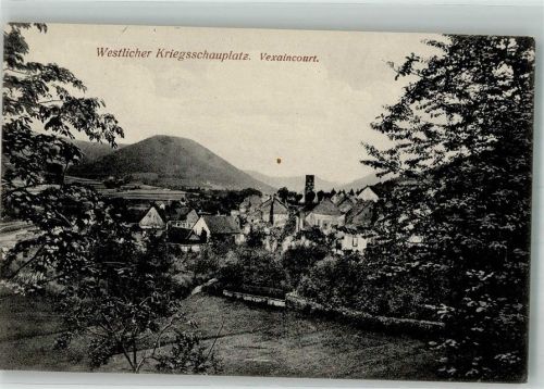 Vexaincourt Westlicher Kriegsschauplatz WK I