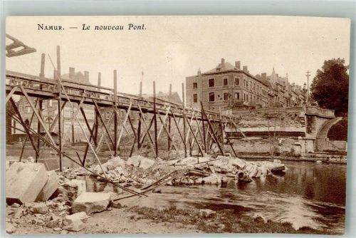Namur Le nouveau Pont Trümmer