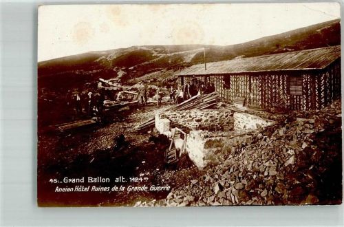 Colmar 1921 Grand Ballon Ancien Hotel Ruines de la Grande Guerre