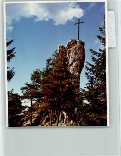 Regen Burgruine Weißenstein Gipfelkreuz