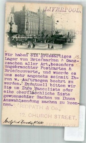Liverpool 1898 St. Georg´s Square