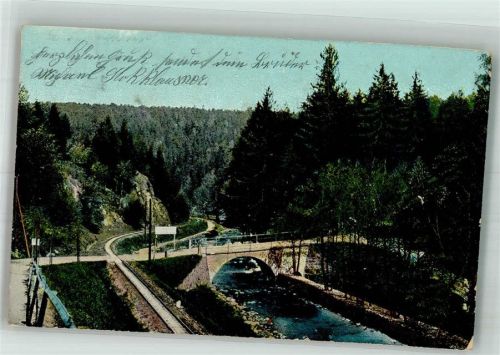 Tharandt Brücke über die Weisseritz